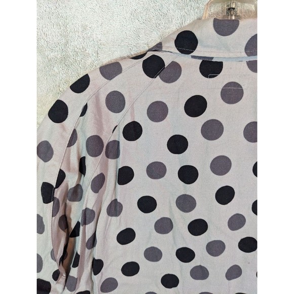 United Arrows Blue Label dots Shirt Men M hippie boho too dang cool! - Picture 8 of 11